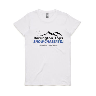 Barrington Tops Snow Chasers - Womens T-shirt Thumbnail