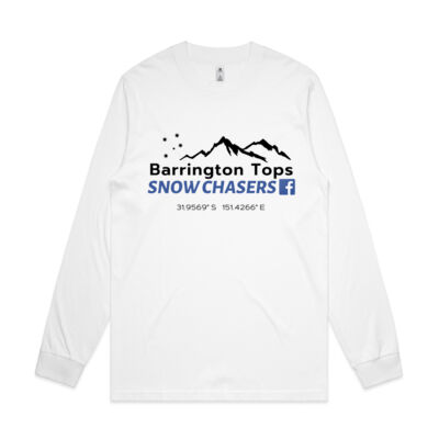 Barrington Tops Snow Chasers - Mens Long Sleeve T-shirt Thumbnail