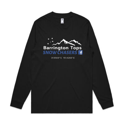 Barrington Tops Snow Chasers - Mens Long Sleeve T-shirt Thumbnail